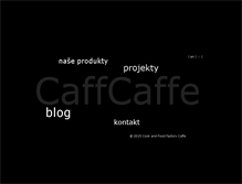 Tablet Screenshot of caffcaffe.com